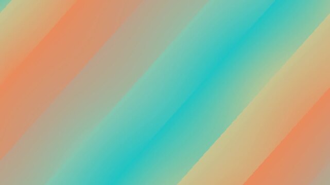 Soft diagonal gradient stripes blending warm peach and cool cyan tones in an abstract background.