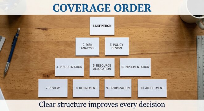 Strategic Coverage Order: A Step-by-Step Process Diagram