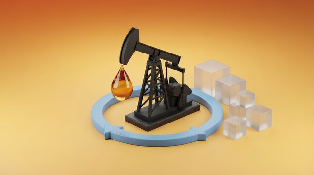 Commodity logistics distribution management with petroleum drilling operations and oil supply chain.