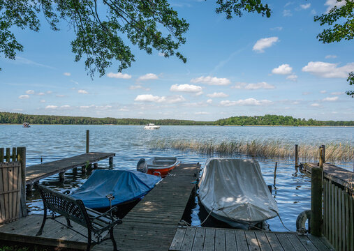 Landschaft, Wasser und Natur rund um Rheinsberg  und die Seenplatte, Rheinsberg, Brandenburg, Deutschland