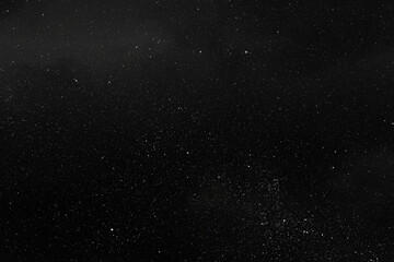 Space star shape sky night background, black starry cosmos abstract pattern dark blue science, textile cosmic galaxy astronomy decoration fantasy wallpaper landscape © wing-wing