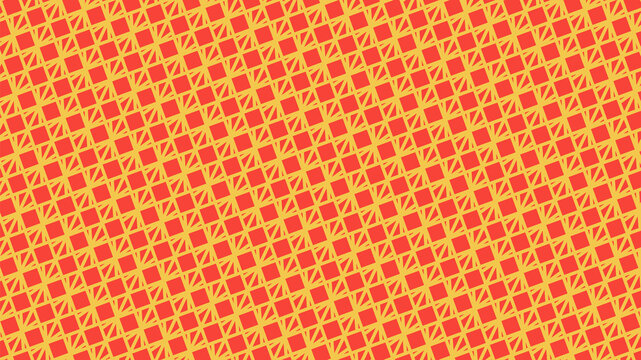 Red and Yellow Geometric Pattern Background