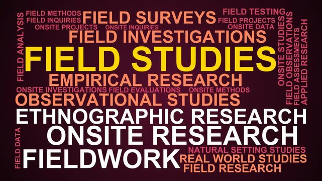 Field Studies Word Cloud