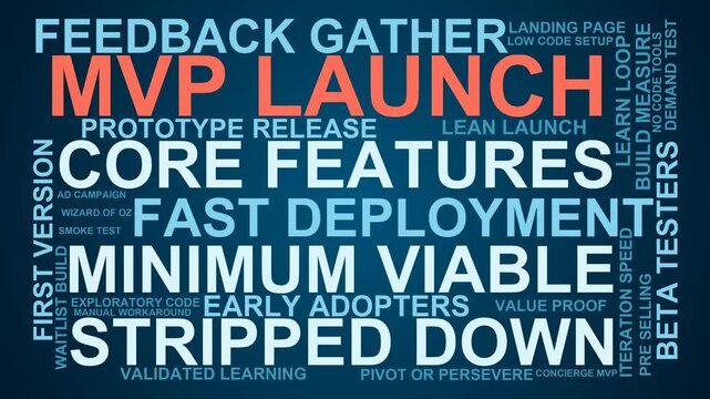 Mvp Launch Word Cloud
