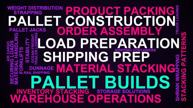 Pallet Builds Word Cloud