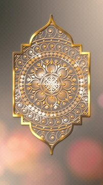 Vertical Diwali festival background with ornate Indian mandala, golden decorative elements, vibrant purple and gold luxury backdrop, festive celebration design with copy space for invitations