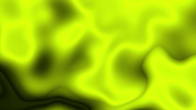 Chartreuse Green Bio Liquid Noise Loop