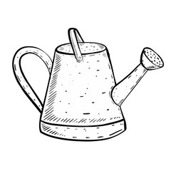 Watering Can sketch Illustration © DENI ARIS SUSANTO