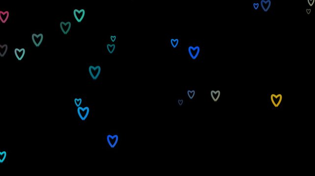 Abstract digital shields drift slowly against a dark void with subtle color shifts