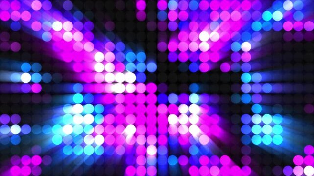 Lights Board Loop LED Background Animation Lights Flashing Wall Showtec VJ Stage Floodlight 4K Blinder Blinking Lights Flash Club Flashlights Disco Lights Matrix Beam Bulb. glowing flashing wall light
