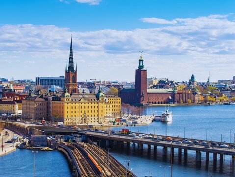 view of the old town of riga