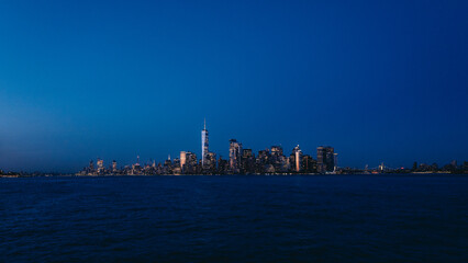 Fototapeta premium new york city skyline