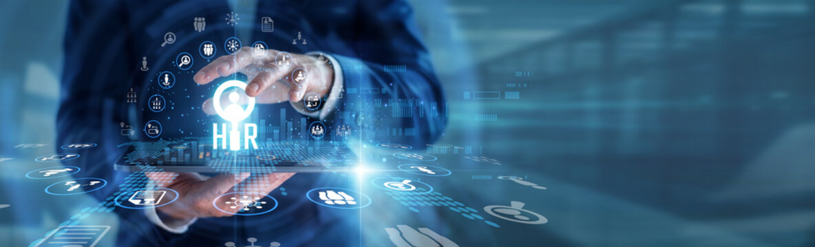 Talent acquisition specialist hands holding resume assessing Human Resources recruitment pipelines. Strategic employee lifecycle management, corporate culture, and workforce onboarding.