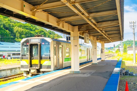 JR網走駅・プラットホーム