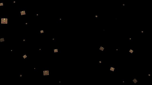 pixel art, treasure chest, 8 bit, retro, game asset, wooden box, gold container, loot, reward, closed chest, rpg asset, dungeon, quest, 16 bit, arcade, gaming, sprite, 80s, 90s, nostalgia, vintage, vi