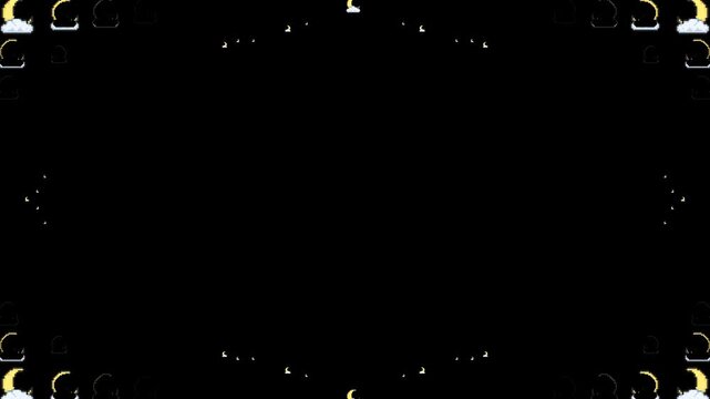 pixel art, moon, cloud, 8 bit, retro, crescent moon, night sky, moonlight, overcast, weather forecast, astronomy, space, midnight, evening, sky, weather icon, climate, darkness, nature, rpg asset, gam
