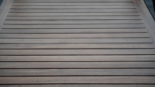 Wooden Decking Texture Background with Parallel Slats
