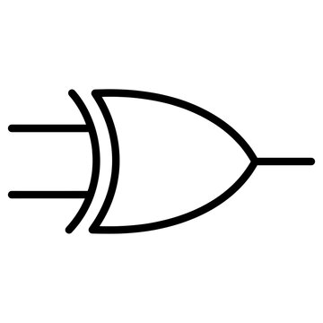 XOR Logic Gate Circuit Symbol