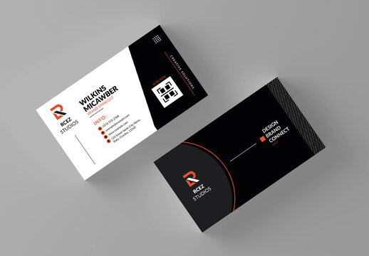 Modern Business Card Template Layout