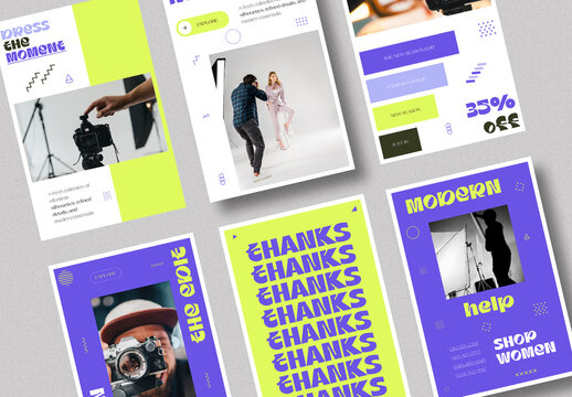 Modern Fashion Social Media Post Template