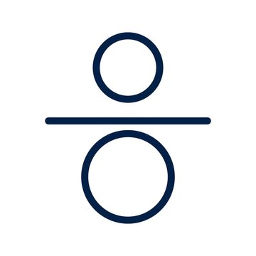 Minimalist Animated Blue Line Icon Concept on White Background