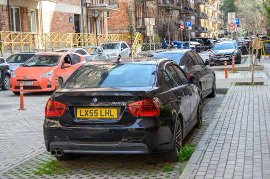  April 2, 2026, Tbilisi, Georgia BMW 3 Series E90 320d sedan
