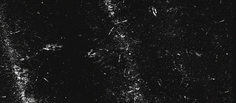 ck Grunge Texture Background, Dramatic Distressed Surface with Scratches, Dust and Rough Details