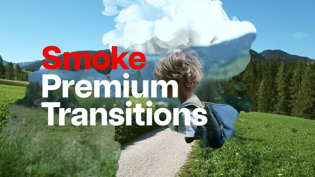 Premium Transitions Smoke 12 Variations &ndash; Cinematic Smoke Transitions, Atmospheric Fog Wipes and Realistic Cloud Reveal Effects for Professional Video Editing and Motion Graphics