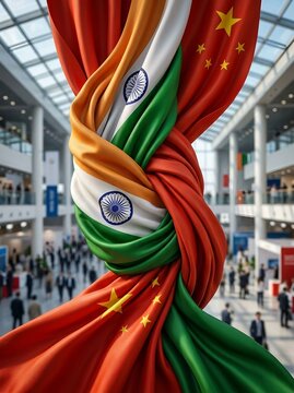 Bilateral Relations, Trade, and Diplomacy of India and China. Economic cooperation, diplomacy, strategic partnerships, and geopolitical connections
