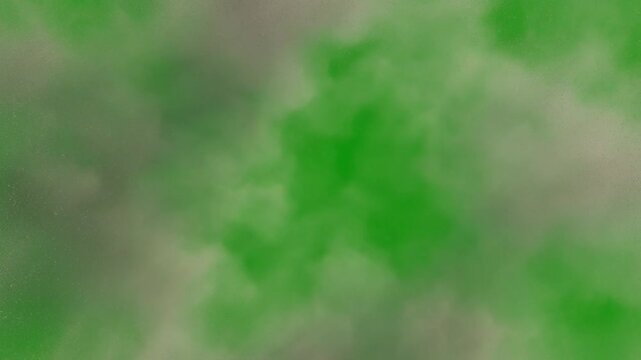Hurricane vortex of swirling dark smoke on green screen VFX background
