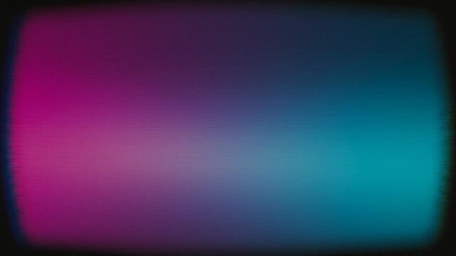 マゼンタに染まるレトロなVHS調グラデーション