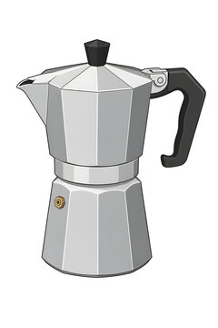 Classic stovetop moca pot 