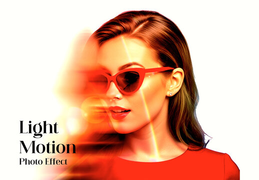Light Motion Blur Photo Effect