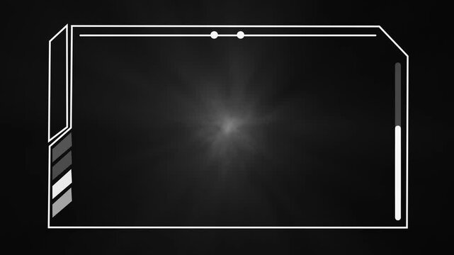 Dark futuristic screen frame models display horizontal slider controls elegantly. Custom data application overviews gain polished UI boundaries here. The screen frame loops well.