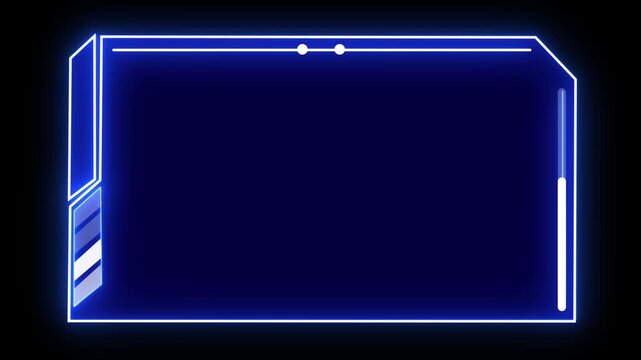 Dark futuristic screen frame models display horizontal slider controls elegantly. Custom data application overviews gain polished UI boundaries here. The screen frame loops well.