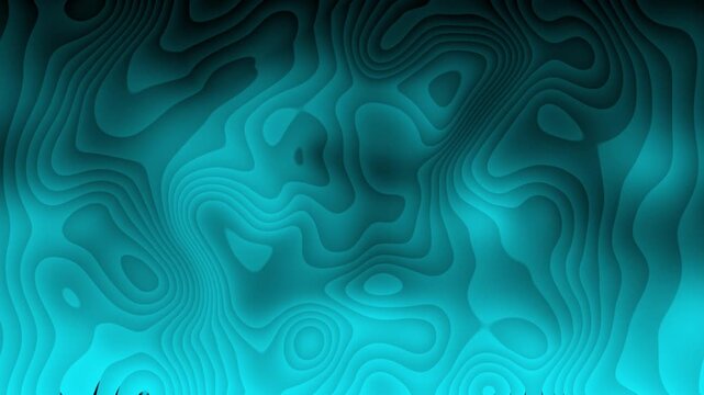 Terrain scanner view of map, abstract background.