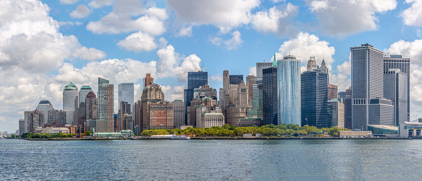 skyline of New York