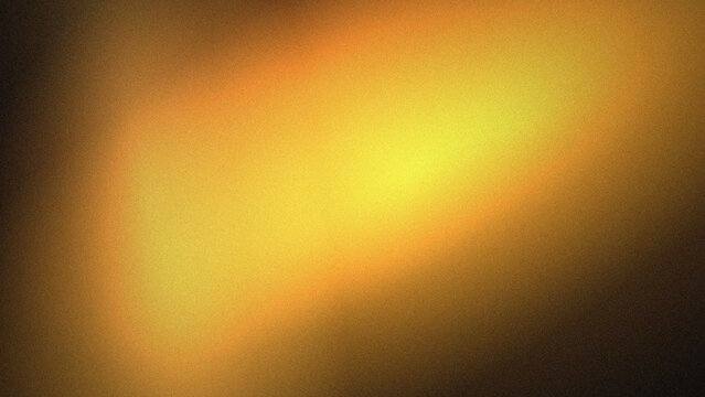 Abstract golden orange gradient background with vibrant light source, suitable for warm themed advertisements and seasonal designs