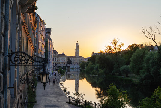Oradea in Romania ,city center