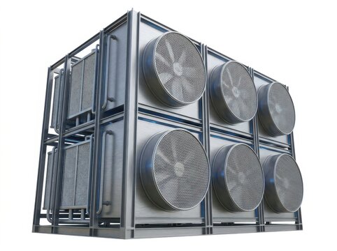 Innovative air capture technology designed for effective carbon capture using atmospheric fans