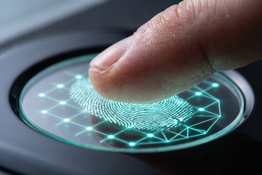 Biometric Fingerprint Scan for Secure Access Control