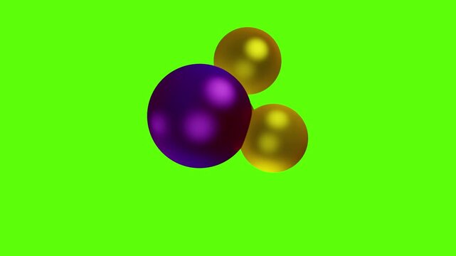  Antimony Particles Spinning in Microscopic Environment