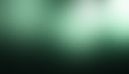 Fototapeta premium Smooth dark forest green gradient background, with a soft, light glow effect, for web and, digital presentations