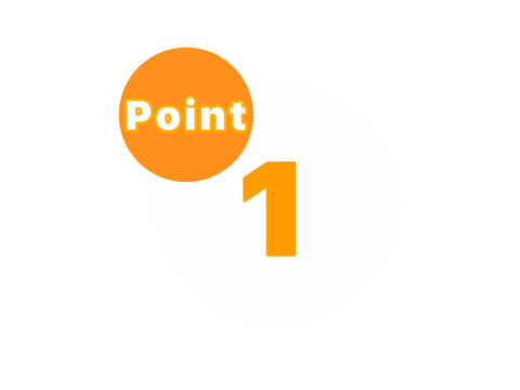 Illustration of a point icon