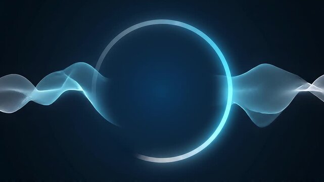 Minimal Blue Energy Ring With Abstract Waves