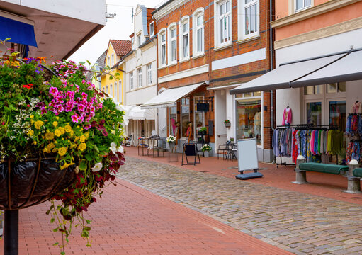 Kappeln an der Schlei, Innenstadt Fussg&auml;ngerzone