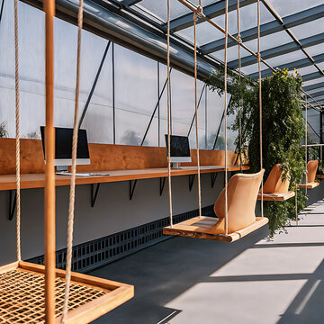modern office building