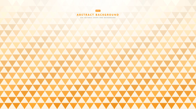 Seamless geometric triangle pattern in warm terracotta tones for modern design projects