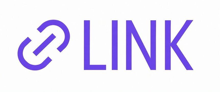 Modern purple linkedin logo with circular connection icon