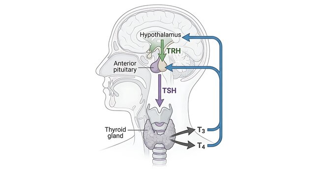 Detailed anatomical diagram of human brain labeled with regions and functions